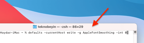 iMac Font Sorunu ve Çözümü iMac Font Sorunu ve Çözümü