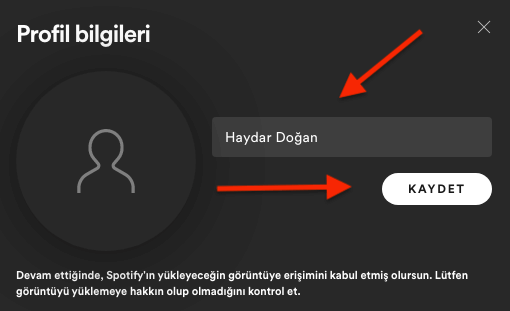 Spotify'da Profil Adı Değiştirme Nasıl Yapılır?