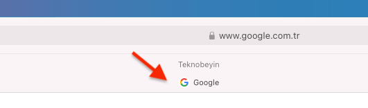 Apple Safari'de Sekme Çubuğu Göstermek