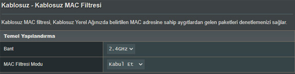 ASUS Modem Bağlananları Engelleme ASUS Modem Bağlananları Engelleme