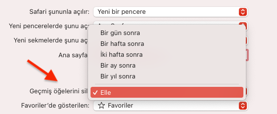 Apple Safari'de Geçmişi Otomatik Silme Nasıl Yapılır? Apple Safari'de Geçmişi Otomatik Silme Nasıl Yapılır?