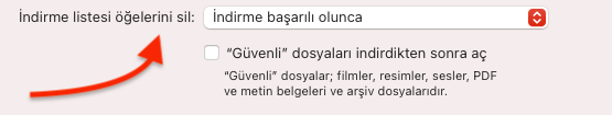 Apple Safari'de İndirme Listesini Otomatik Temizleme Nasıl Yapılır?