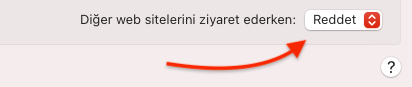 Apple Safari'de Kamera İsteğini Kapatma Nasıl Yapılır? Apple Safari'de Kamera İsteğini Kapatma Nasıl Yapılır?