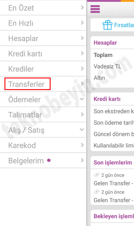 Enpara Para Transferi Nasıl Yapılır? - Mobil Cep Şubesi Enpara Para Transferi Nasıl Yapılır? - Mobil Cep Şubesi