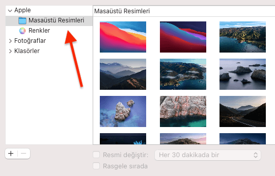 Apple Bilgisayar Masaüstü Arka Planı Değiştirmek