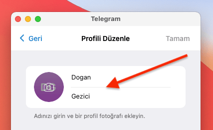 Telegram İsim (Ad) Değiştirme Nasıl Yapılır?