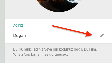 WhatsApp Web İsim (Ad) Değiştirme Nasıl Yapılır? WhatsApp Web İsim (Ad) Değiştirme Nasıl Yapılır?