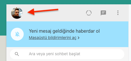 WhatsApp Web Profil Resmi Değiştirme Nasıl Yapılır?