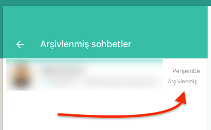 WhatsApp Web Sohbet Arşivleme Nasıl Yapılır?