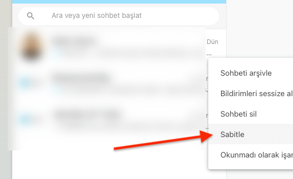 WhatsApp Web Sohbet Sabitleme Nasıl Yapılır? WhatsApp Web Sohbet Sabitleme Nasıl Yapılır?