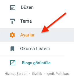 Blogger'da Standart Feed Adresini FeedBurner'a Yönlendirelim