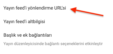 Blogger'da Standart Feed Adresini FeedBurner'a Yönlendirelim Blogger'da Standart Feed Adresini FeedBurner'a Yönlendirelim