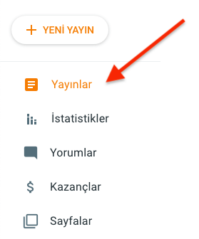 Blogger'da Yazıları Toplu Taslağa Döndürme Nasıl Yapılır?