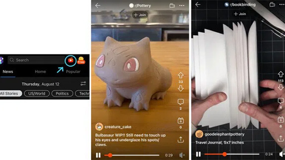 Reddit, Kısa Videolar Paylaşma Özelliğini Duyurdu
