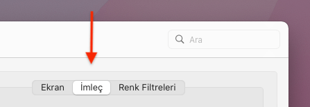 Apple MAC İmleç Rengini Değiştirmek 4 Apple MAC İmleç Rengini Değiştirmek 4