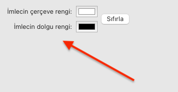 Apple MAC İmleç Rengini Değiştirmek 5 Apple MAC İmleç Rengini Değiştirmek 5