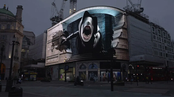 Amazon Prime Video Zaman Çarkı 3 Boyutlu Reklam Amazon Prime Video Zaman Çarkı 3 Boyutlu Reklam
