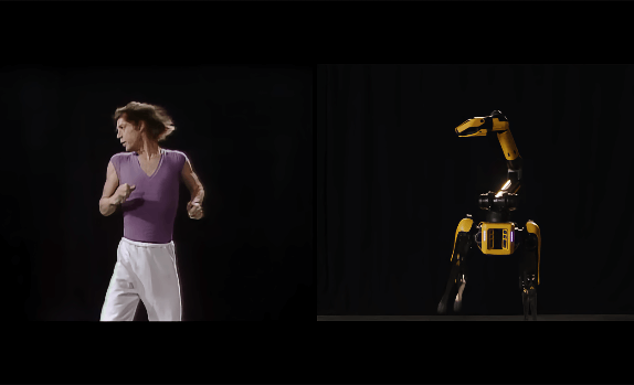 Boston Dynamics Spot Robotunun Mick Jagger Dansı