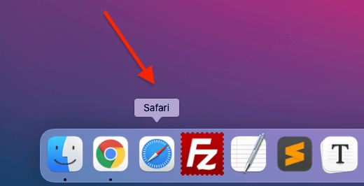 MAC Safari Varsayılan Tarayıcı Yapma 1
