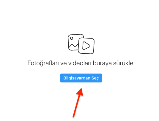 Instagram Bilgisayardan Fotoğraf Yüklemek - 2