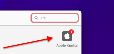 MAC Apple Kimliğinden Çıkış Yapmak 3