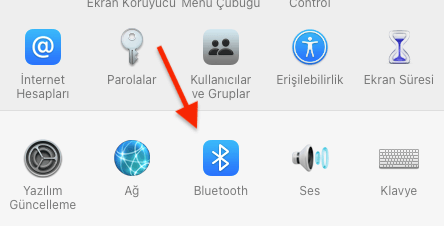 MAC Bluetooth Açma - Kapatmak 2