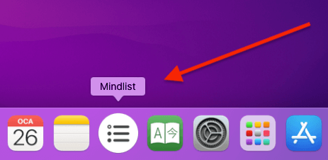 Apple macOS Mindlist için Koyu Mod Açma 1