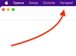 Typora'da Başlık Ekleme 2