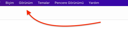 Typora'da Odak Modu Açma 2