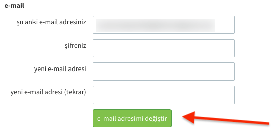 Ekşi Sözlük E-Posta Adresi Değiştirme 3