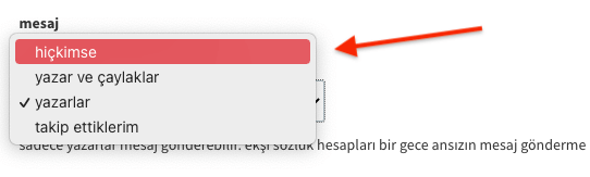 Ekşi Sözlük Mesaj Alımını Kapatma 2 Ekşi Sözlük Mesaj Alımını Kapatma 2
