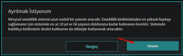 Garanti Bankası Bireysel Emeklilik İptali Nasıl Yapılır? - 5