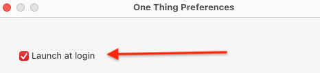Apple macOS One Thing Başlangıçta Açma 2 Apple macOS One Thing Başlangıçta Açma 2