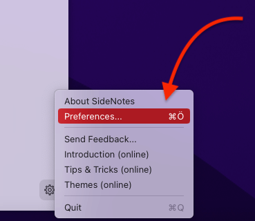 macOS SideNotes Font Boyutu Değiştirmek 1 macOS SideNotes Font Boyutu Değiştirmek 1