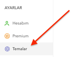 UpNote Tema Değiştirmek 2