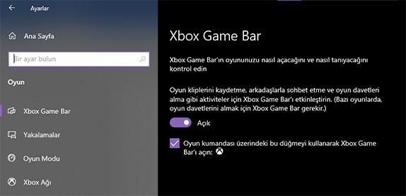 Windows 10 Xbox Game Bar Nasıl Açılır? - 3