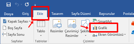 Word’de Grafik Ekleme ve Düzenleme - 1 Word’de Grafik Ekleme ve Düzenleme - 1