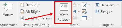 Word Metin Kutusu Ekleme Nasıl Yapılır? - 2