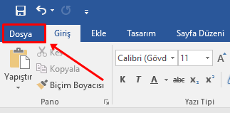 Word'de Belge Şifreleme ve Şifre Kaldırma Nasıl Yapılır? - 1