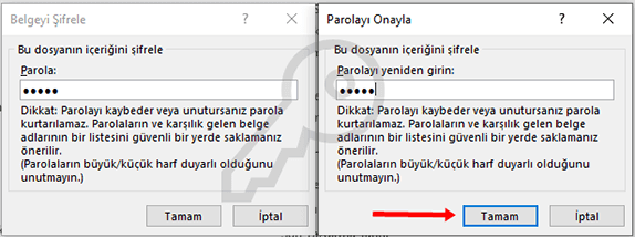 Word'de Belge Şifreleme ve Şifre Kaldırma Nasıl Yapılır? - 3 Word'de Belge Şifreleme ve Şifre Kaldırma Nasıl Yapılır? - 3