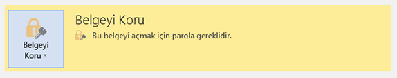 Word'de Belge Şifreleme ve Şifre Kaldırma Nasıl Yapılır? - 4