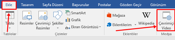 Word’de Çevrimiçi Video Ekleme Nasıl Yapılır? - 1