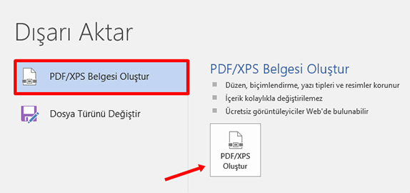 Word'de Dosyayı PDF'ye Dönüştürme Nasıl Yapılır? - 3