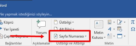 Word'de Sayfa Numarası Ekleme Nasıl Yapılır? - 2 Word'de Sayfa Numarası Ekleme Nasıl Yapılır? - 2