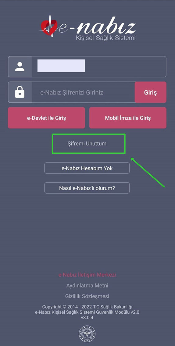E-Nabız Şifremi Unuttum – Şifre (Parola) Nasıl Değiştirilir? - 1 E-Nabız Şifremi Unuttum – Şifre (Parola) Nasıl Değiştirilir? - 1