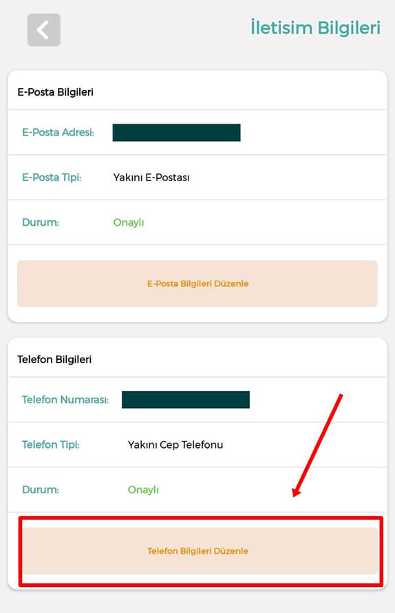 MHRS Telefon Numarası Ekleme Değiştirme ve Birincil Yapma - 5 MHRS Telefon Numarası Ekleme Değiştirme ve Birincil Yapma - 5