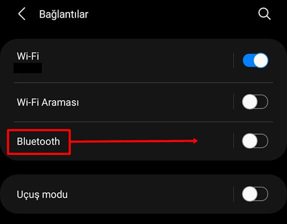 Samsung Bluetooth Açma Nasıl Yapılır? - 3