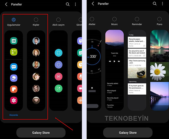 Samsung Edge Panellerini Açma ve Düzenleme Nasıl Yapılır? - 5 Samsung Edge Panellerini Açma ve Düzenleme Nasıl Yapılır? - 5