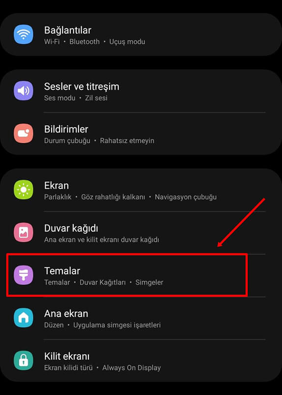 Samsung Tema Değiştirme Nasıl Yapılır? - 2