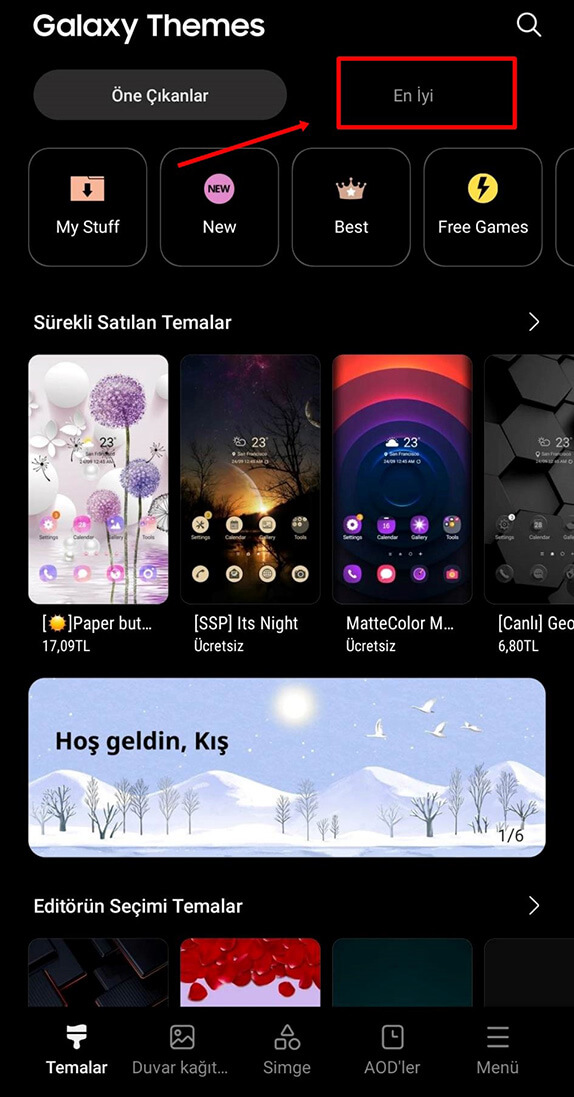 Samsung Tema Değiştirme Nasıl Yapılır? - 3 Samsung Tema Değiştirme Nasıl Yapılır? - 3